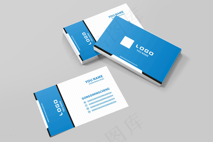 时尚大气创意名片设计