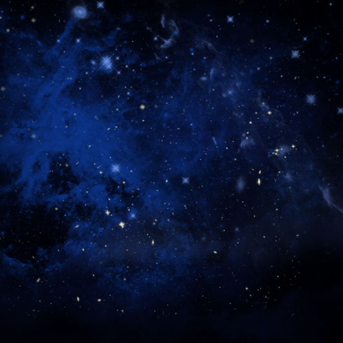 闪耀深蓝色星空七夕(2000X2000(DPI:200))psd模版下载