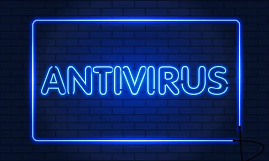 砖墙背景上框架中的霓虹灯标志