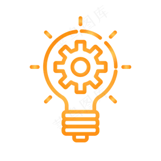 矢量商务创意灯泡图标