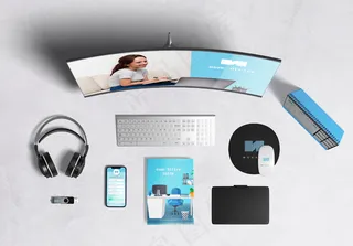 从家中俯视实物模型样机