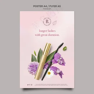 化妆概念海报设计 化妆概念海报设计
