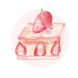 七夕情人节甜点蛋糕可商用元素