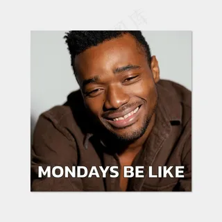 搞笑周一通用模因