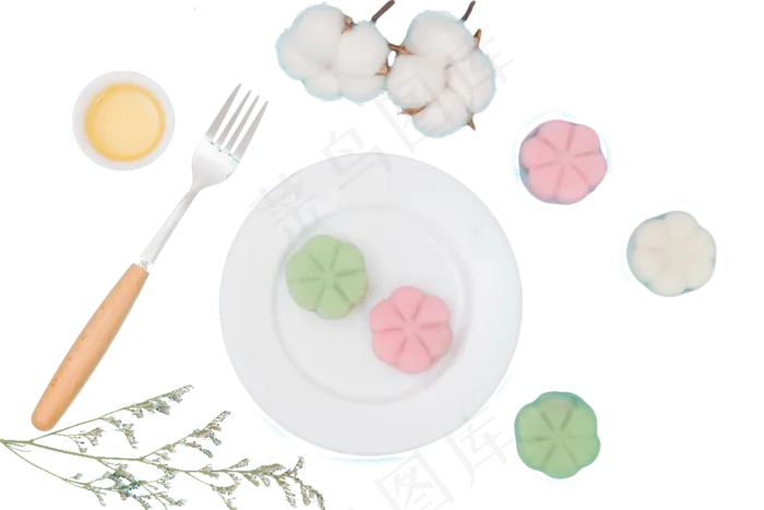 冰皮月饼(2000X1333(DPI:300))psd模版下载