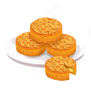月饼主题素材