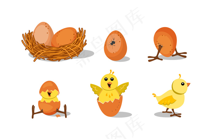 可爱雏鸡孵化器