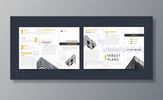 商务手册几何风格