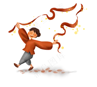 国庆节庆祝的传统中国女性