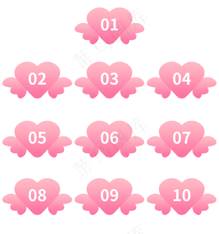 七夕节分隔符(2000X2141(DPI:300))psd模版下载