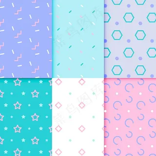 最小几何图案集样式