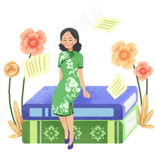 教师节穿旗袍老师