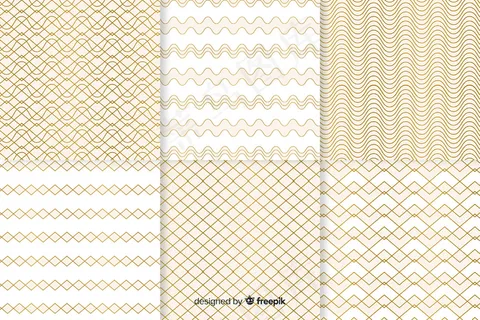 明亮几何奢华图案系列