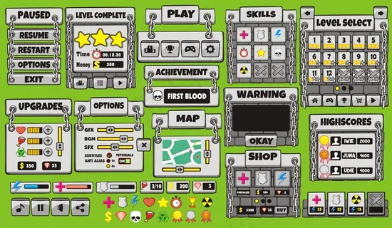 创建游戏的用户界面