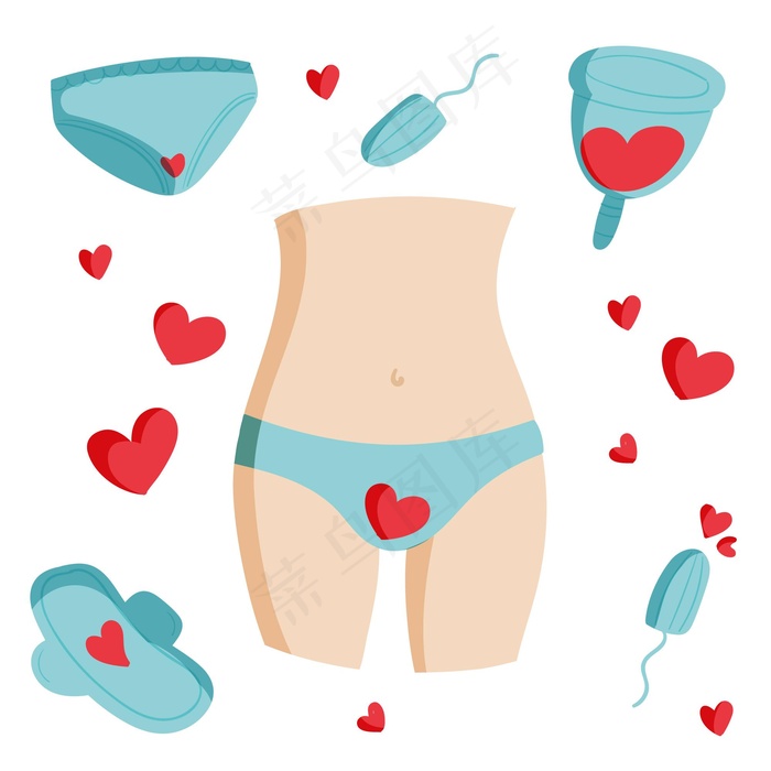 女性卫生用品系列