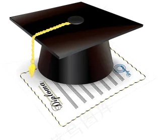 大学硕士毕业学士帽