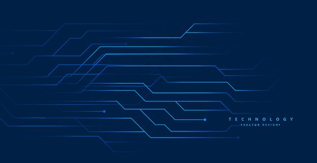 蓝色工艺线路数字背景设计