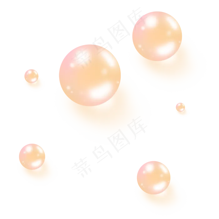 黄色渐变色情人节气泡(2000X2000(DPI:300))psd模版下载