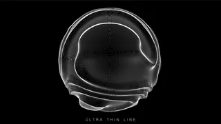 暗背景下的超薄线流体几何