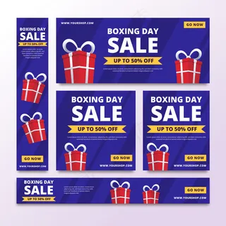 平面设计节礼日销售横幅banner模板
