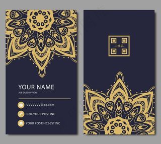 时尚大气创意名片设计