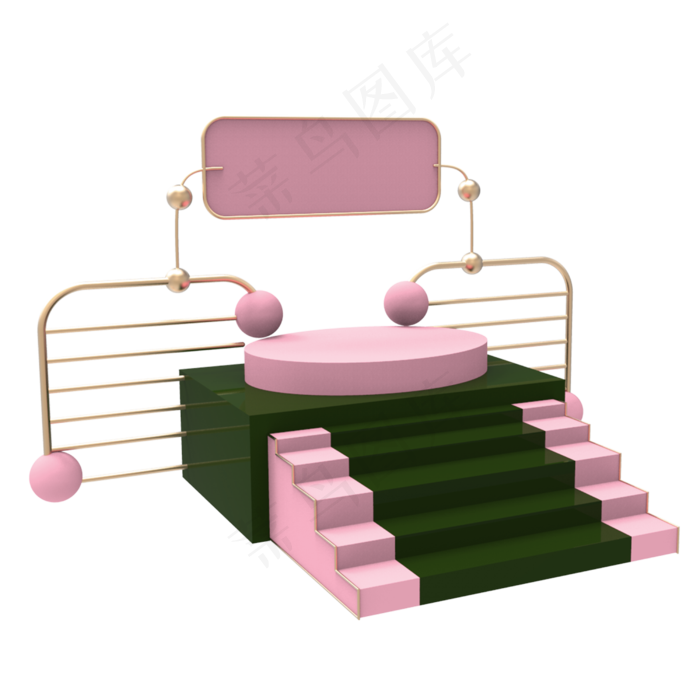 电商展台小舞台