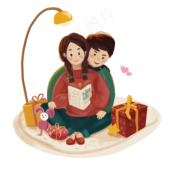 情人节二人世界情人节快乐(4102X4112(DPI:150))psd模版下载