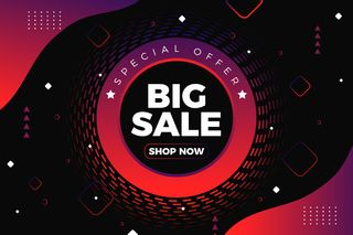 抽象的黑暗销售背景