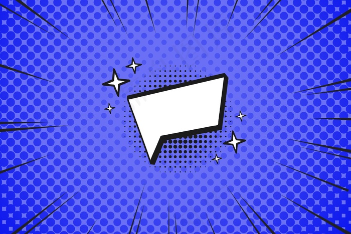 平面设计漫画风格的讲话泡沫壁纸eps,ai矢量模版下载
