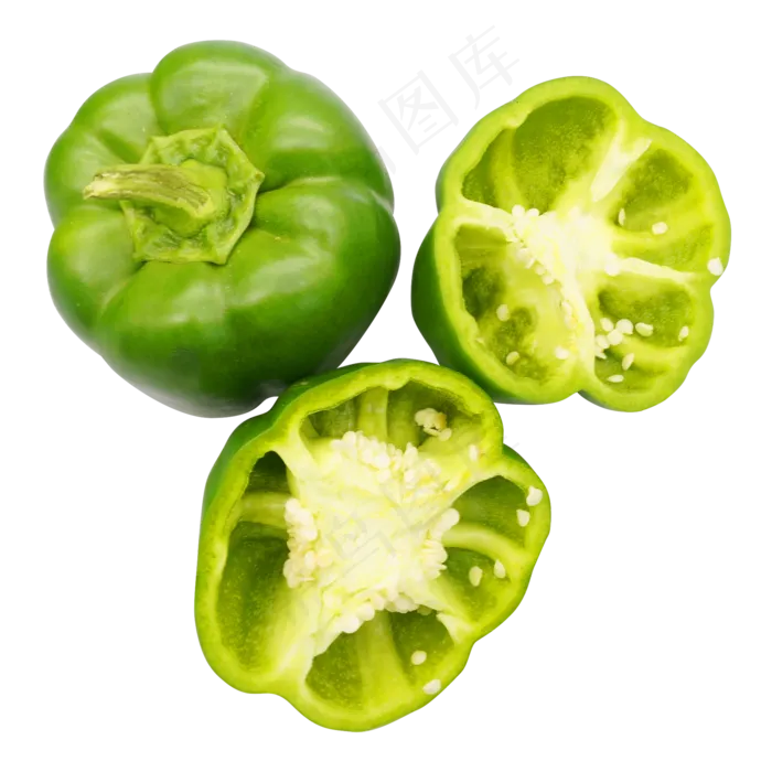 绿色蔬菜辣椒(2000*2000px 300 dpi )