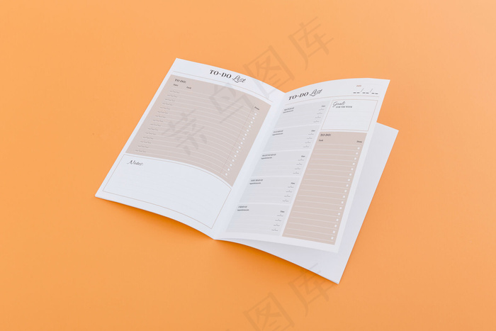 小册子概念模型样机