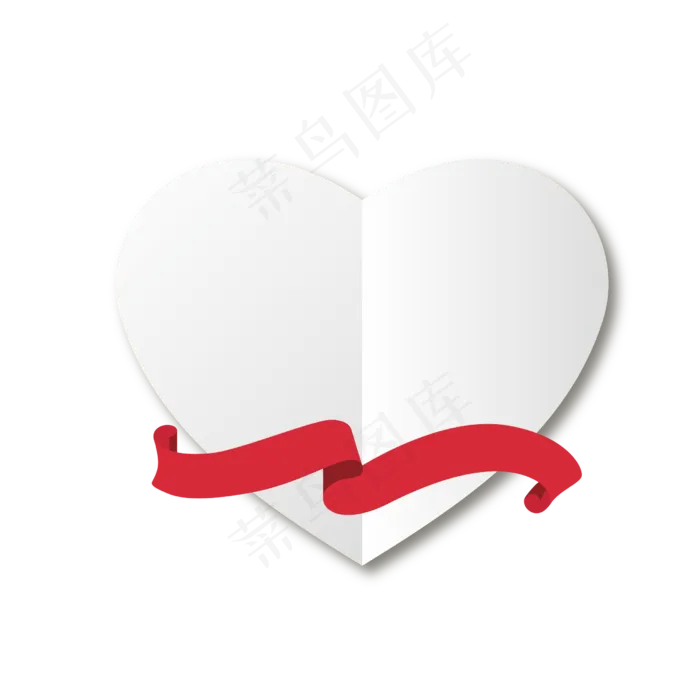 七夕情人节桃心贺卡(2480*2480px 300 dpi )ai矢量模版下载