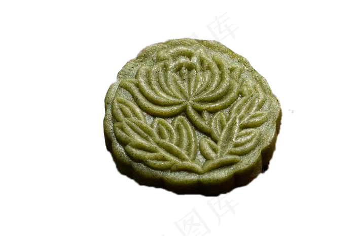 绿色的月饼(2000X1333(DPI:300))psd模版下载