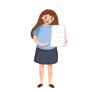 上课的老师卡通人物