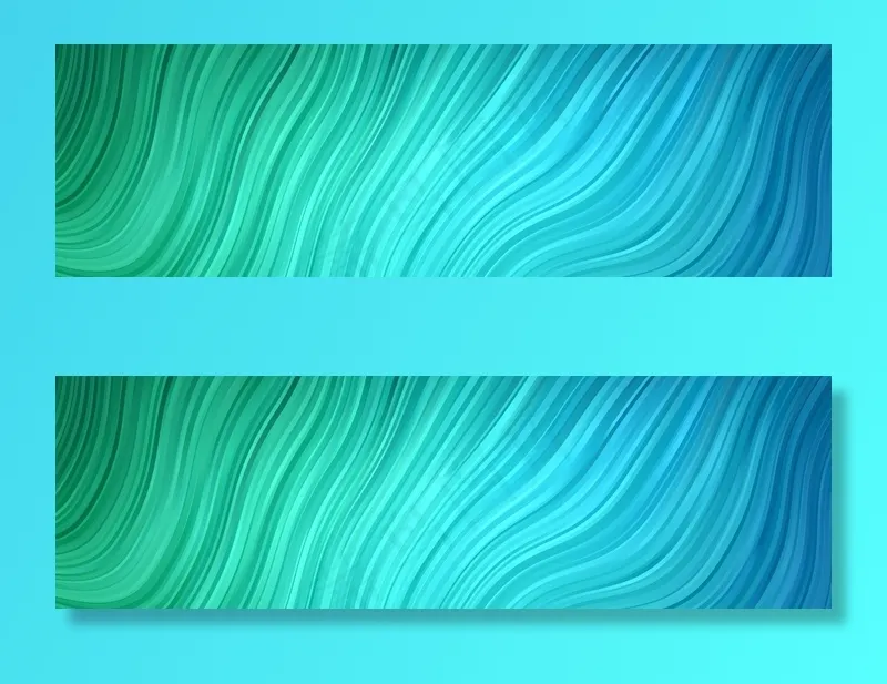 波浪抽象背景。条纹图案壁纸。横幅banner封面eps,ai矢量模版下载