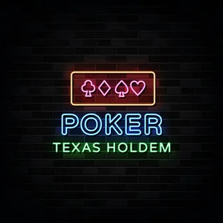 乐透夜霓虹灯标志。