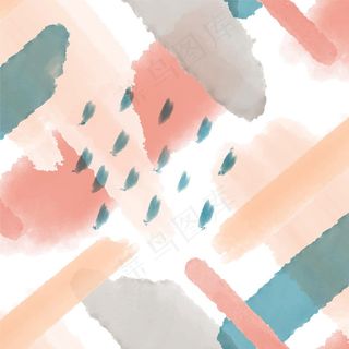 抽象水彩图案