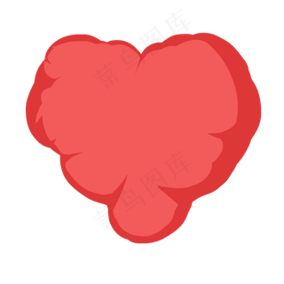 创意卡通爱心装饰