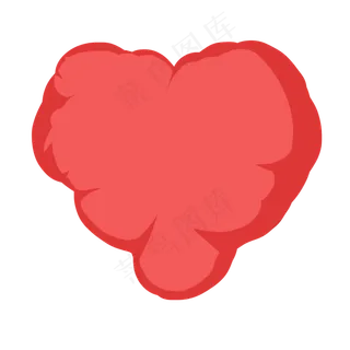 创意卡通爱心装饰