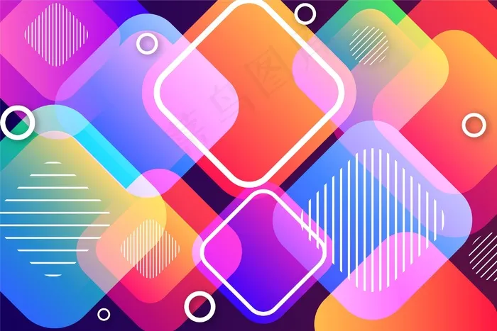 重叠窗体背景eps,ai矢量模版下载