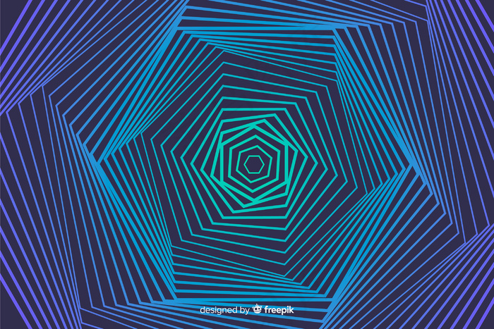 带线条的错觉效果背景