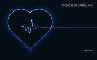 现代医疗技术与创新理念。保健模式医疗创新概念背景设计。