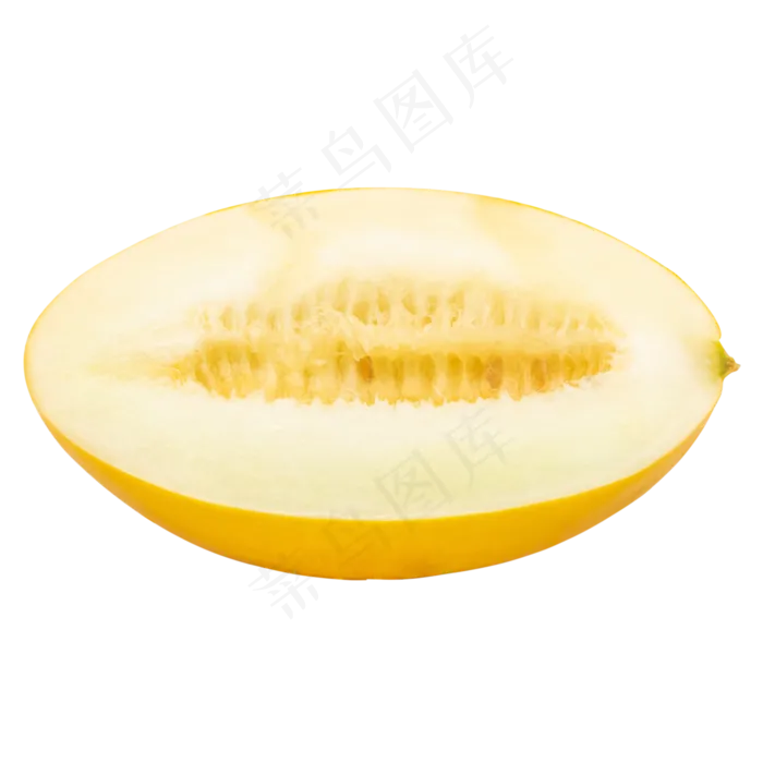 半个黄色甜瓜(2000X2000(DPI:300))