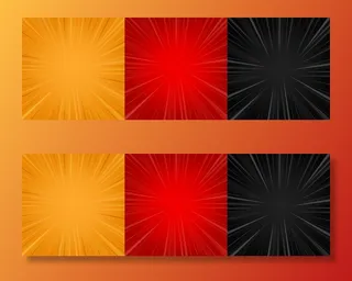 漫画变焦红，黑，黄空背景