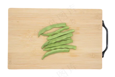 切开半截豆角 切开半截豆角