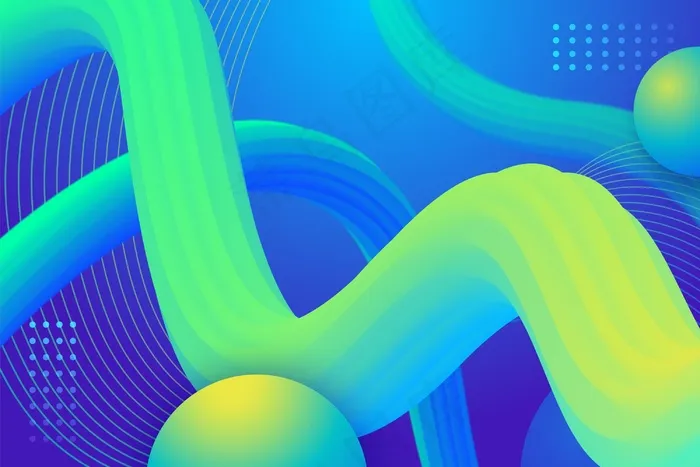 渐变液体抽象背景eps,ai矢量模版下载