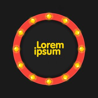 现代复古广告牌背景，文字位置。