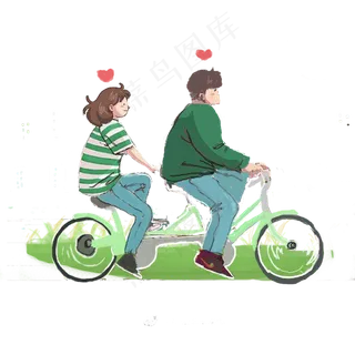 绿色情人节商用元素