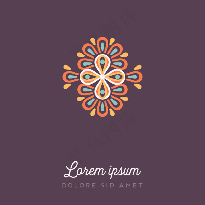 Art deco经典奢华线性简约时髦