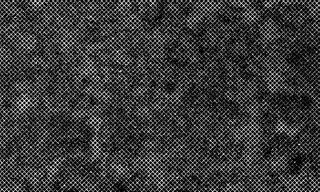 黑色背景中的白色粗网格纹理